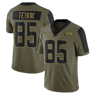 Men's Nike Tim Tebow Black Jacksonville Jaguars Alternate Game Jersey