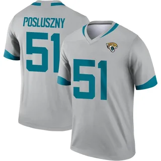 Women's Nike Paul Posluszny Black Jacksonville Jaguars Game Jersey