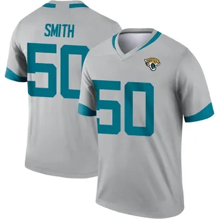 Jacksonville Jaguars Telvin Smith Teal 25th Anniversary Vapor Limited Jersey  - Dingeas